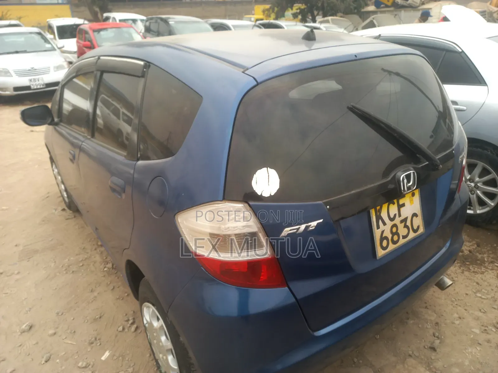 Honda Fit 2008 Blue