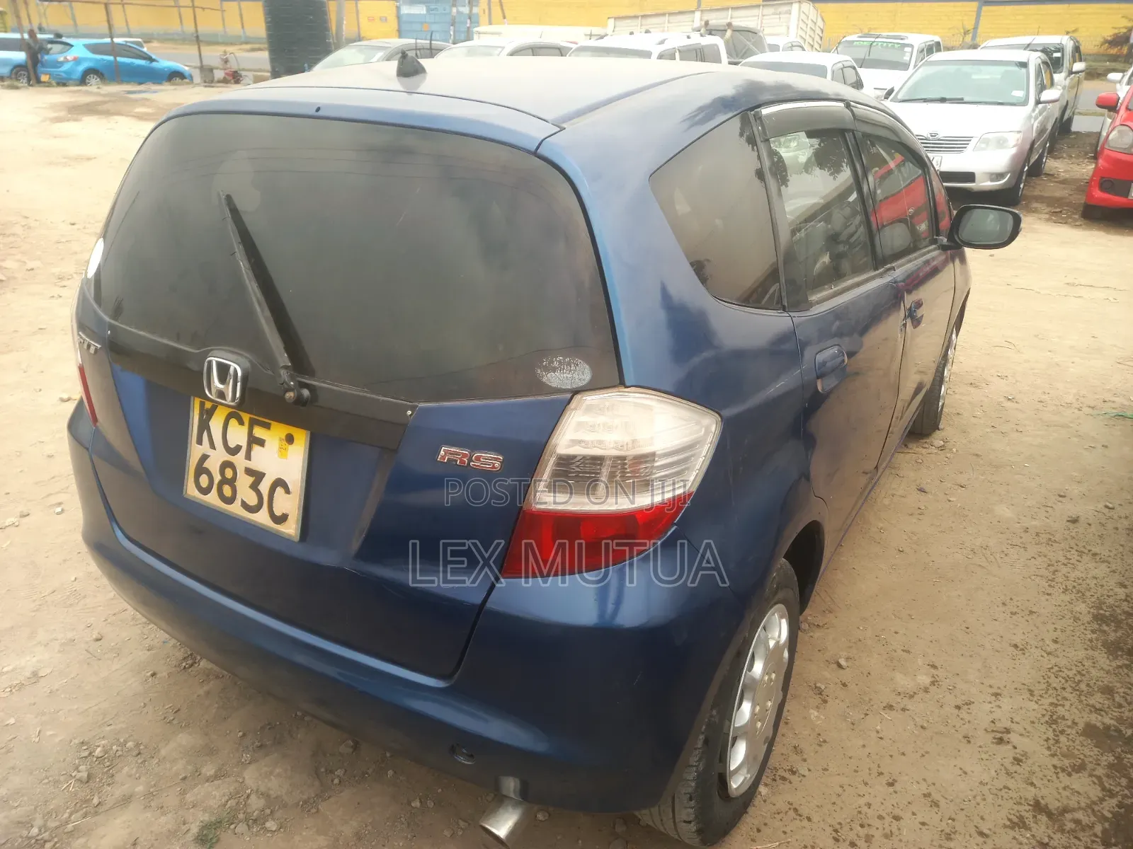 Honda Fit 2008 Blue
