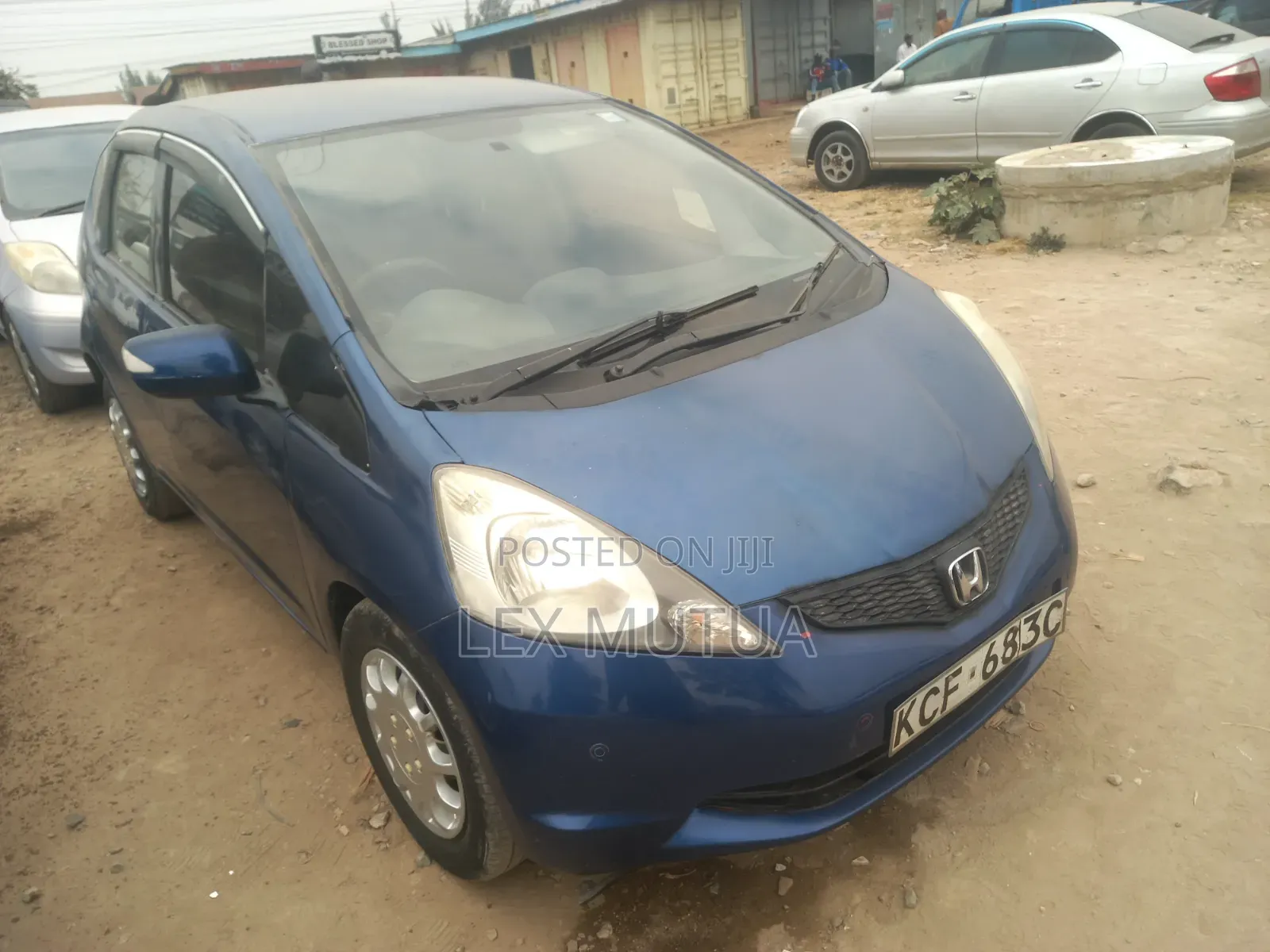 Honda Fit 2008 Blue