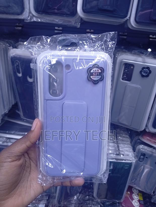 Samsung Galaxy S21 Lavender Purple Matte Phone Case - main view
