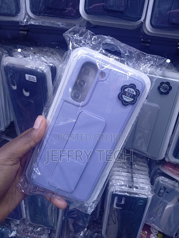Samsung Galaxy S21 Lavender Purple Matte Phone Case - thumbnail 2