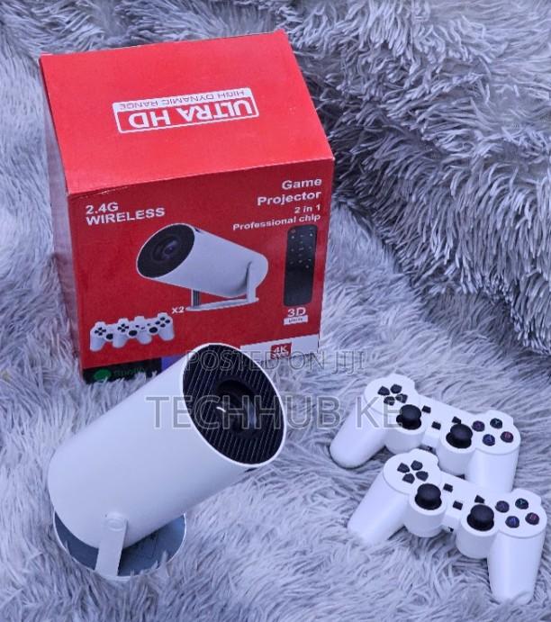 HY300 Android WiFi Projector With Wireless Controller Bundle