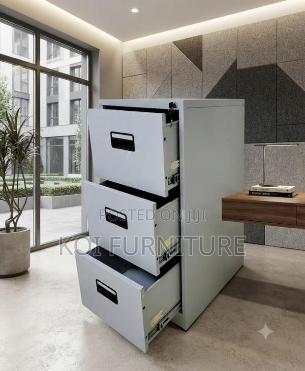Office Workstation; Three Drawers Steel Office Tailored Cabinet - thumbnail 2