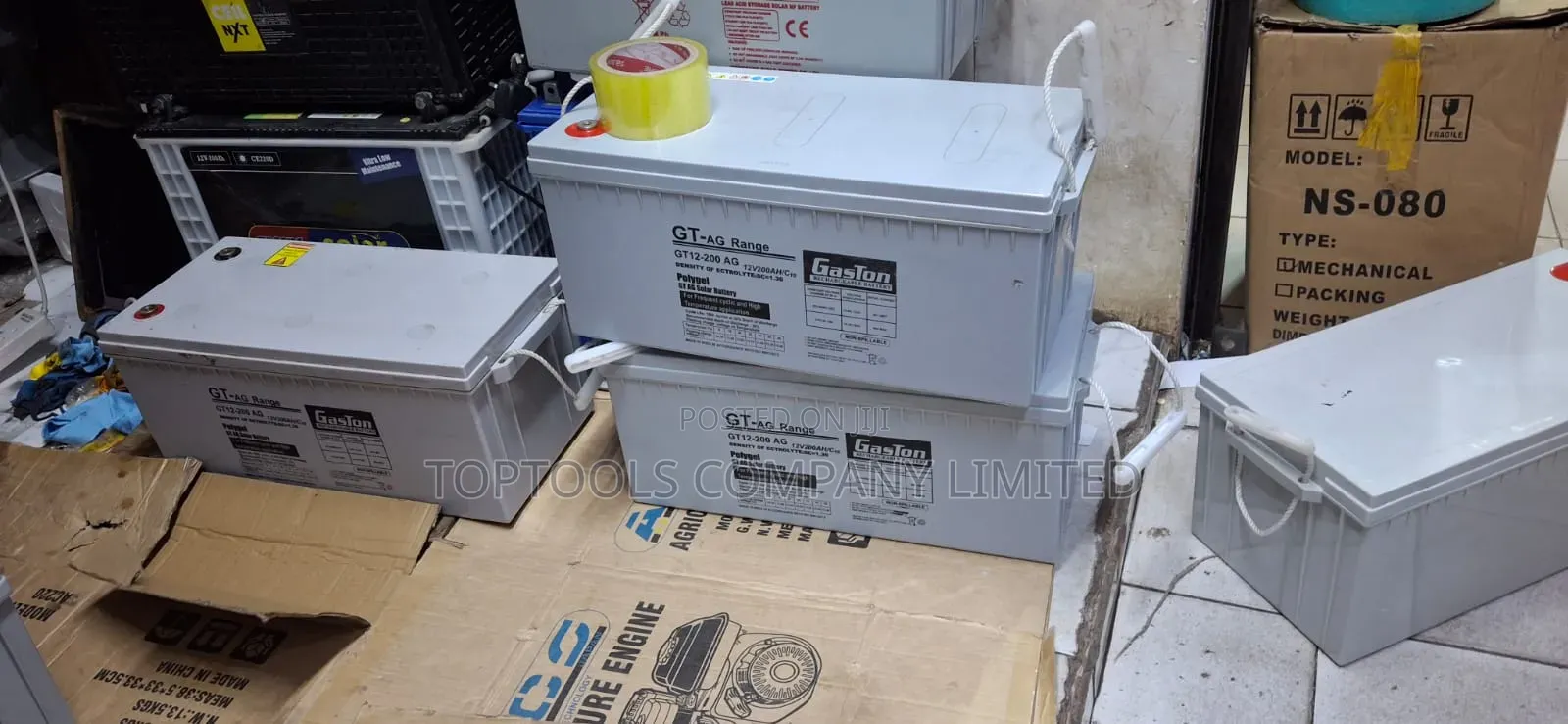 Gaston Polygel Gt Ag Backup Battery 200ah 12v