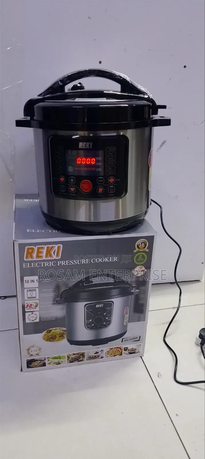 Reki 8L Electric Pressure Cooker