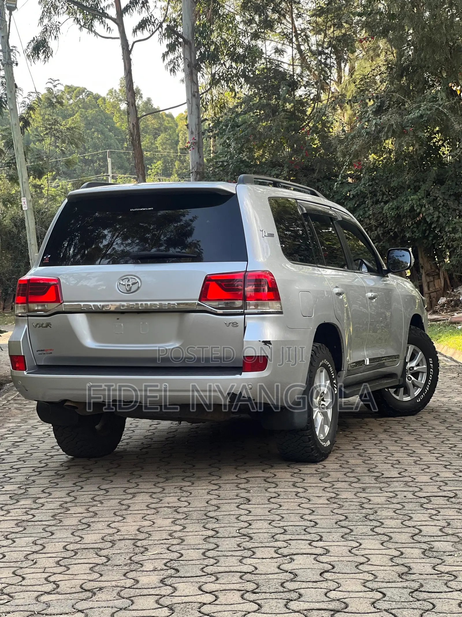 Toyota Land Cruiser 4.5 V8 VXR 2017 Silver