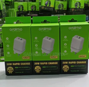 Oraimo PowerCube 201 OCW-5203UCC *20W DUAL PORTS* Type C Rapid Charger