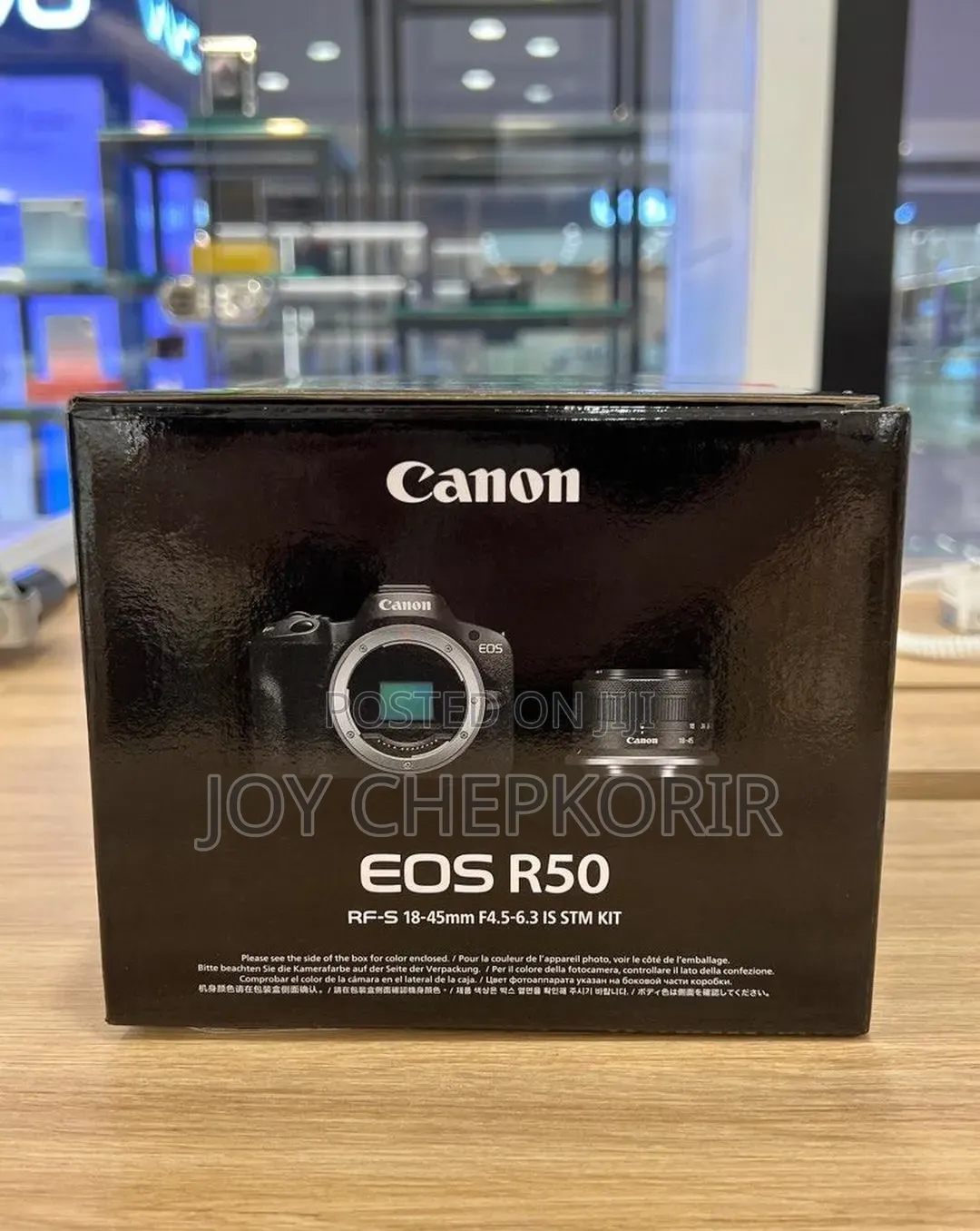 Canon EOS R50 (Single Lens Kit – RF-S 18-45mm IS STM)