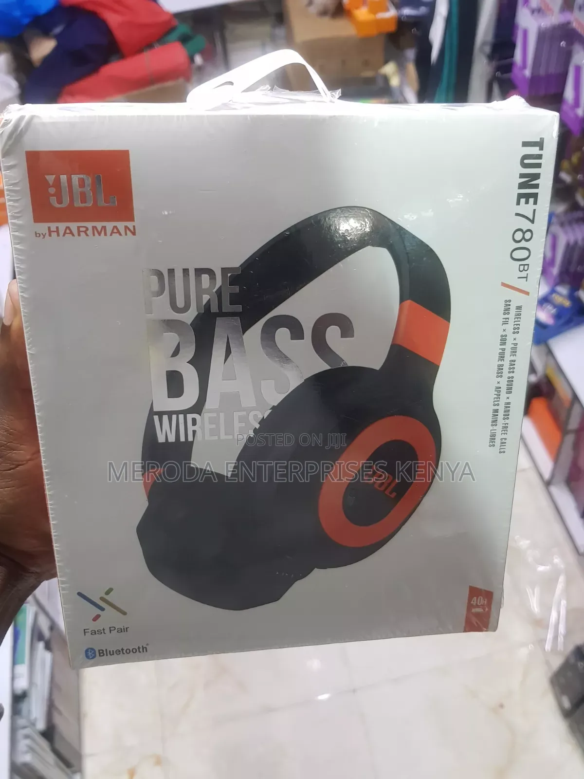 Tune 780 Pure Bass Bluetooth Headphones