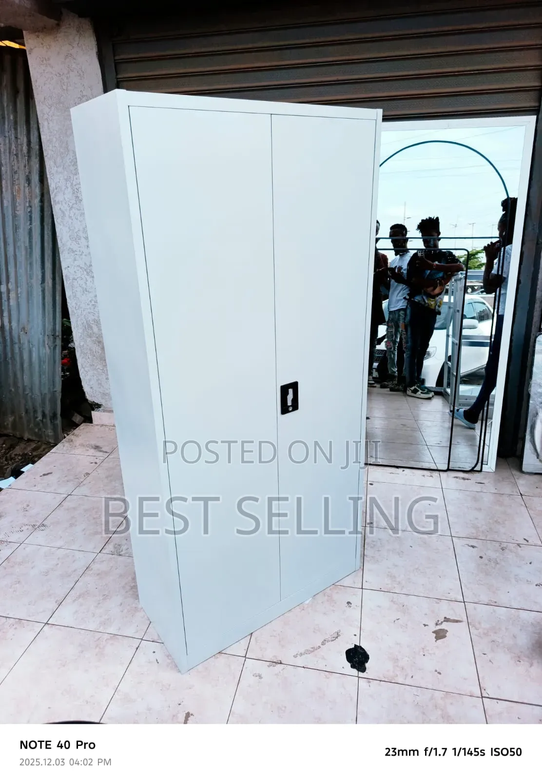 Blocked Double Door File Cabinet