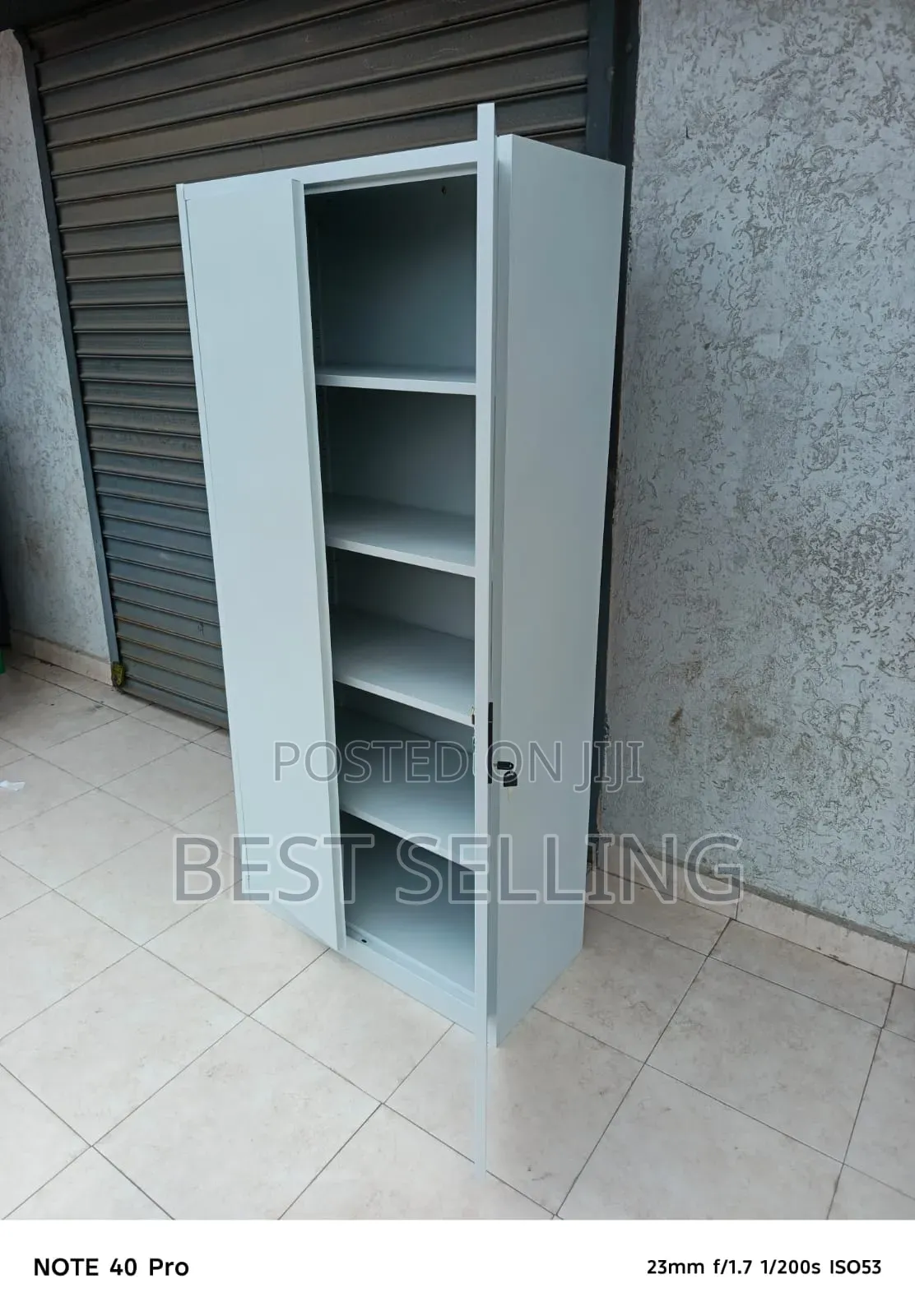 Blocked Double Door File Cabinet