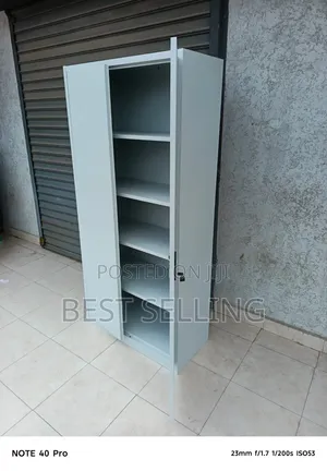 Blocked Double Door File Cabinet