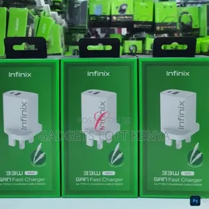 Infinix XC33UK *33W Dual Ports* Gan Fast Charger