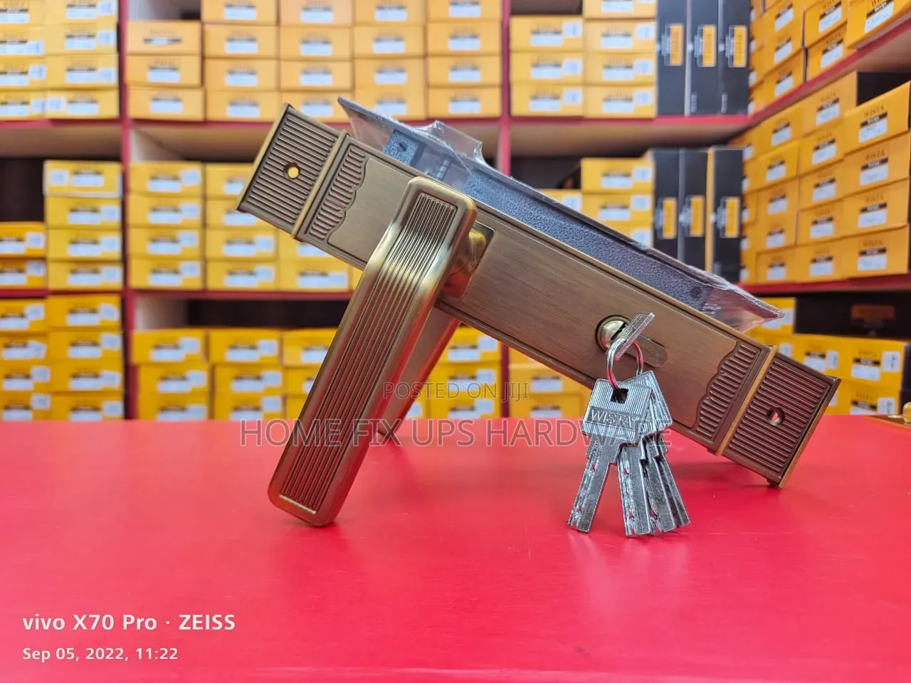 Lucious Steel Door Lock