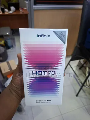 New Infinix Hot 70 128 GB Black