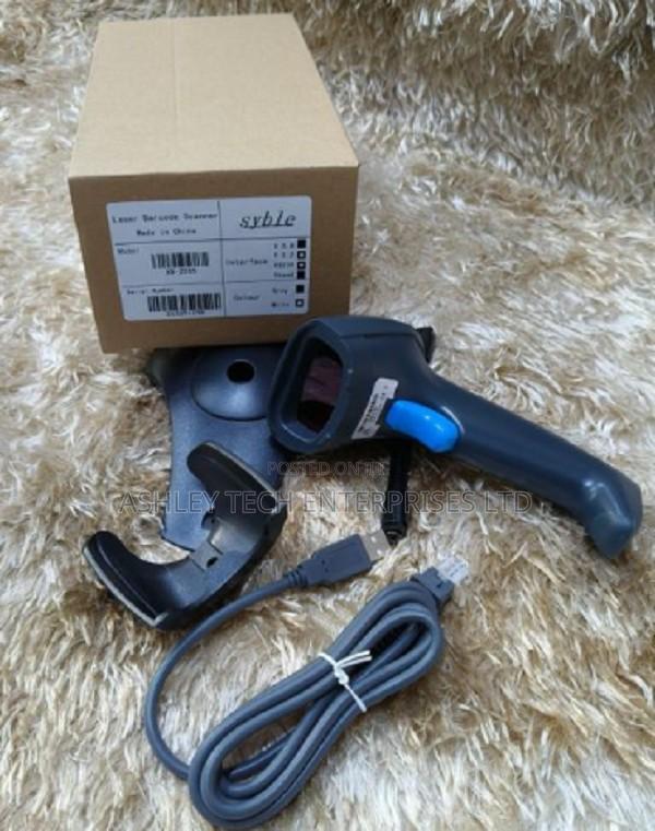 ~Syble XB-2055 Heavy-Duty Barcode Reader With Stand~ - main view