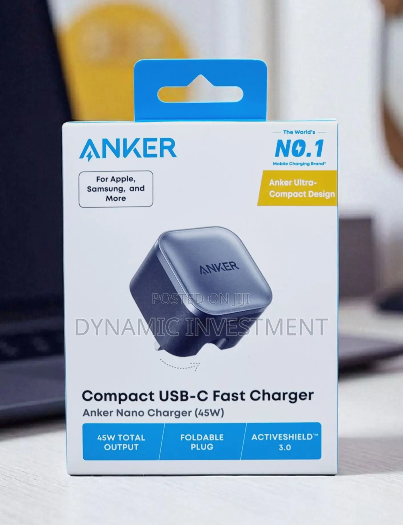 Anker Nano 45W USB C Fast Charging Foldable Phone Charger Adapter