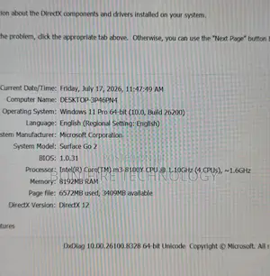 Laptop Microsoft Surface Pro 7 16GB Intel Core i5 SSD 256GB