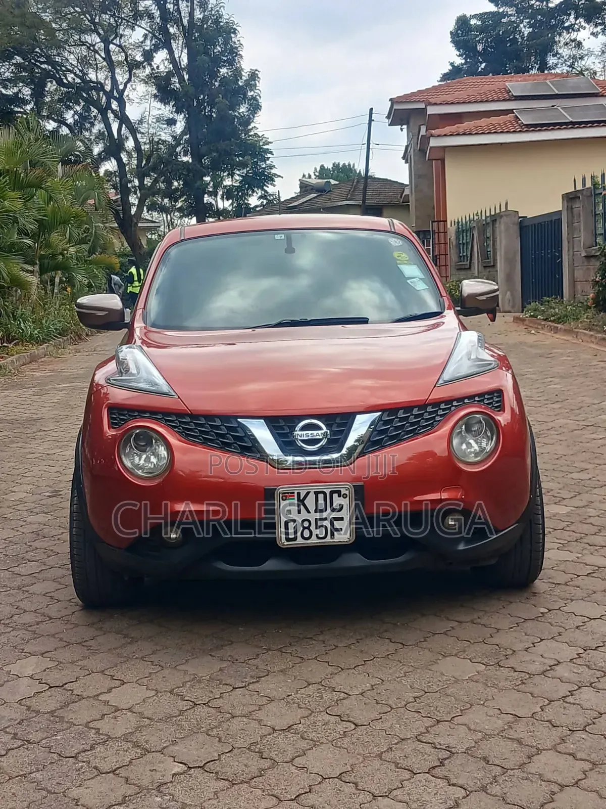 Nissan Juke 2014 Maroon