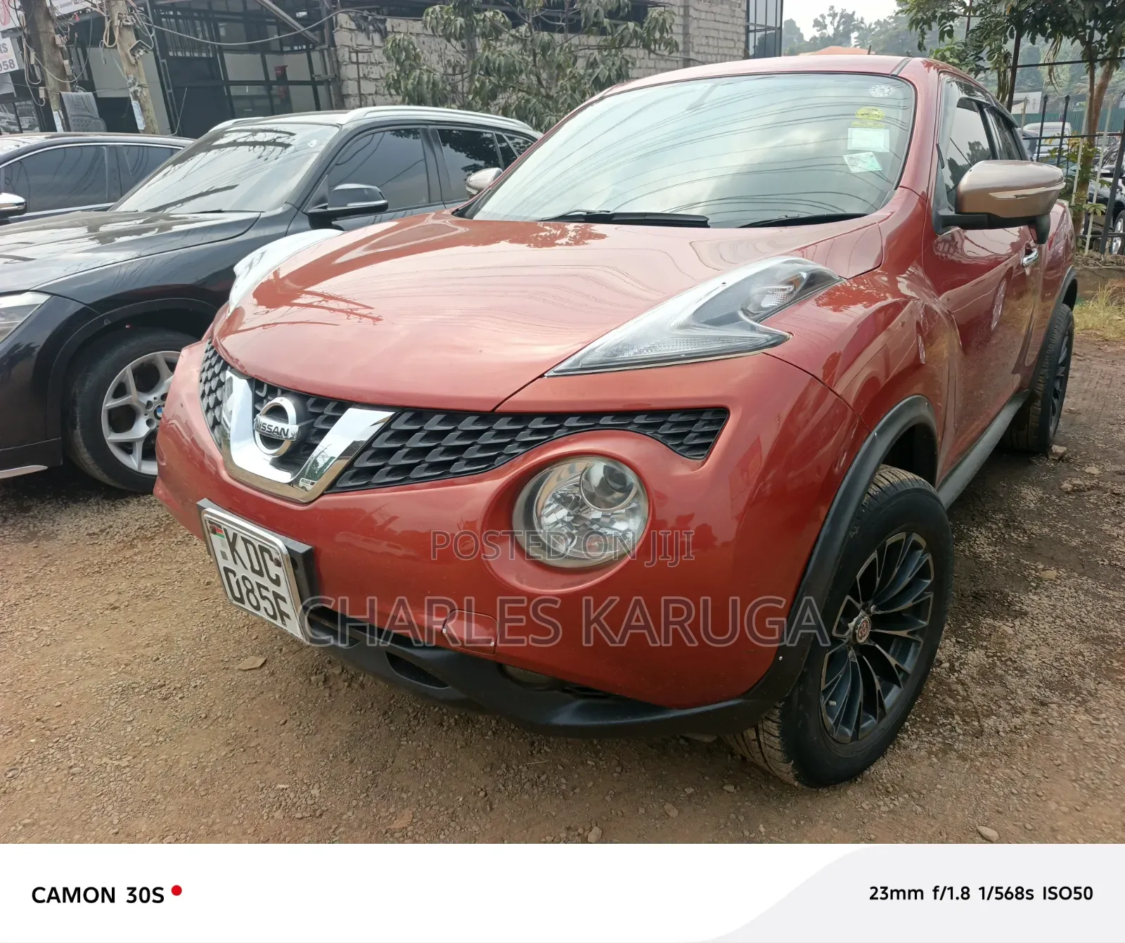 Nissan Juke 2014 Maroon