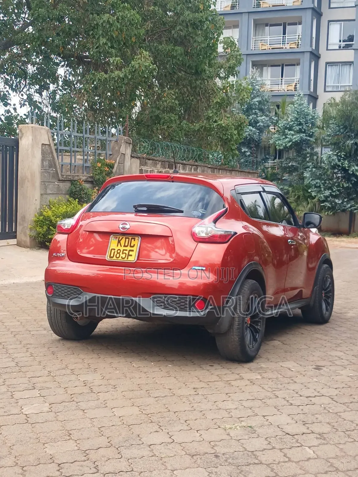 Nissan Juke 2014 Maroon