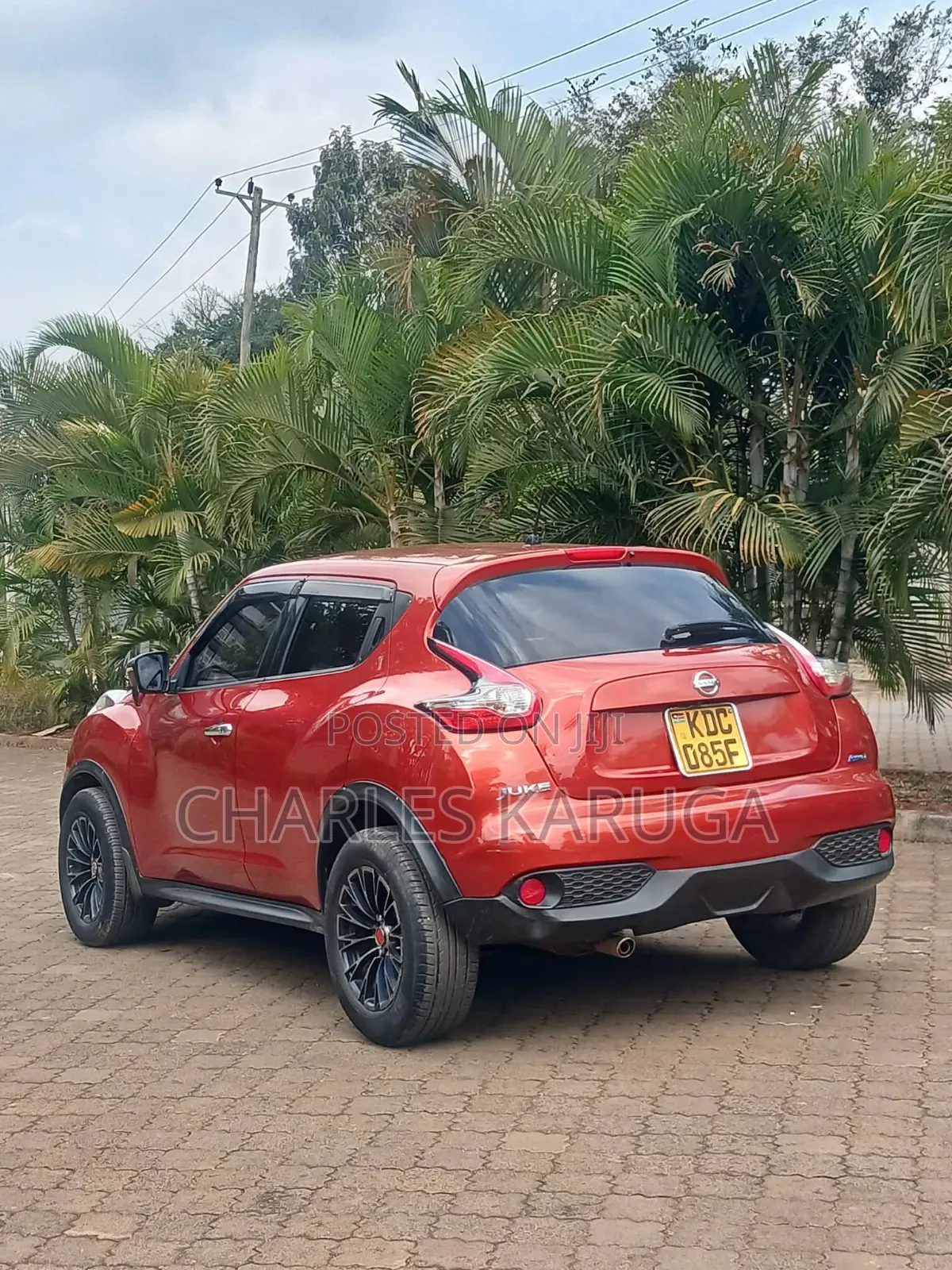 Nissan Juke 2014 Maroon