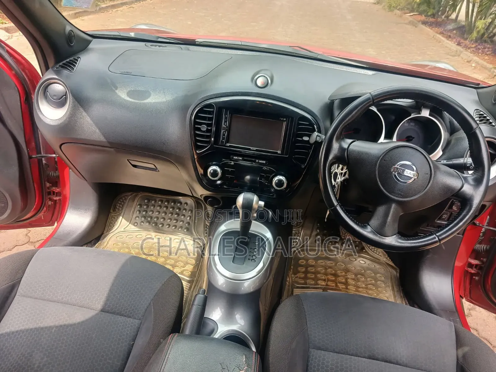 Nissan Juke 2014 Maroon