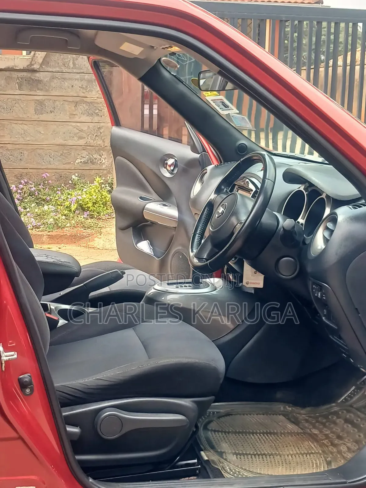 Nissan Juke 2014 Maroon