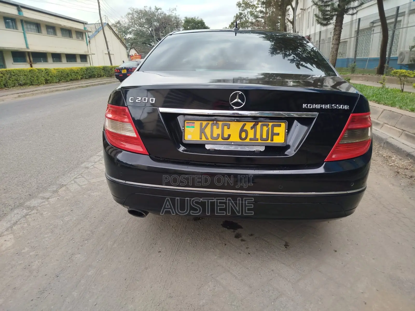 Mercedes-Benz C200 2008 Black