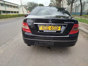 Mercedes-Benz C200 2008 Black