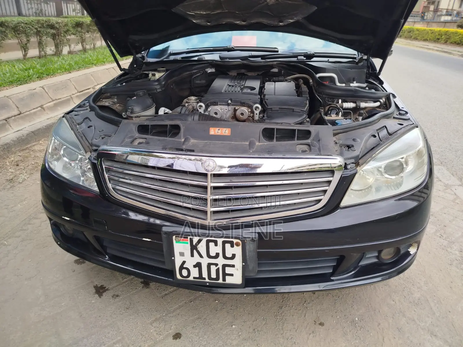Mercedes-Benz C200 2008 Black