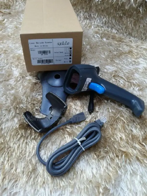 Syble Xb-2055 Complete Scanner Bundle -Wired, With Stand, Ready to Use