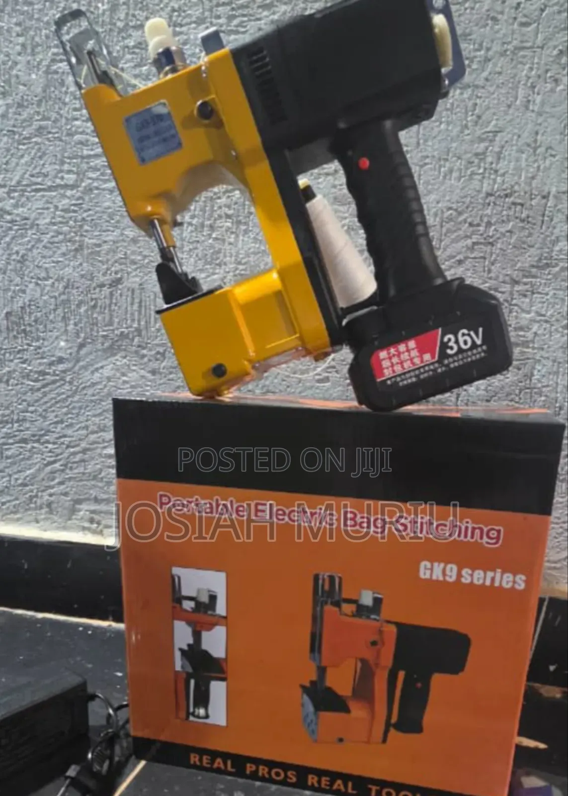 Gk9 Portable Cordless Bag Closing Machine