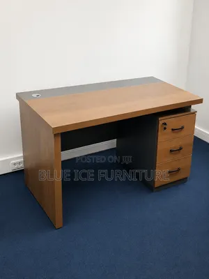 Modern Imported Executive Desk With Storage