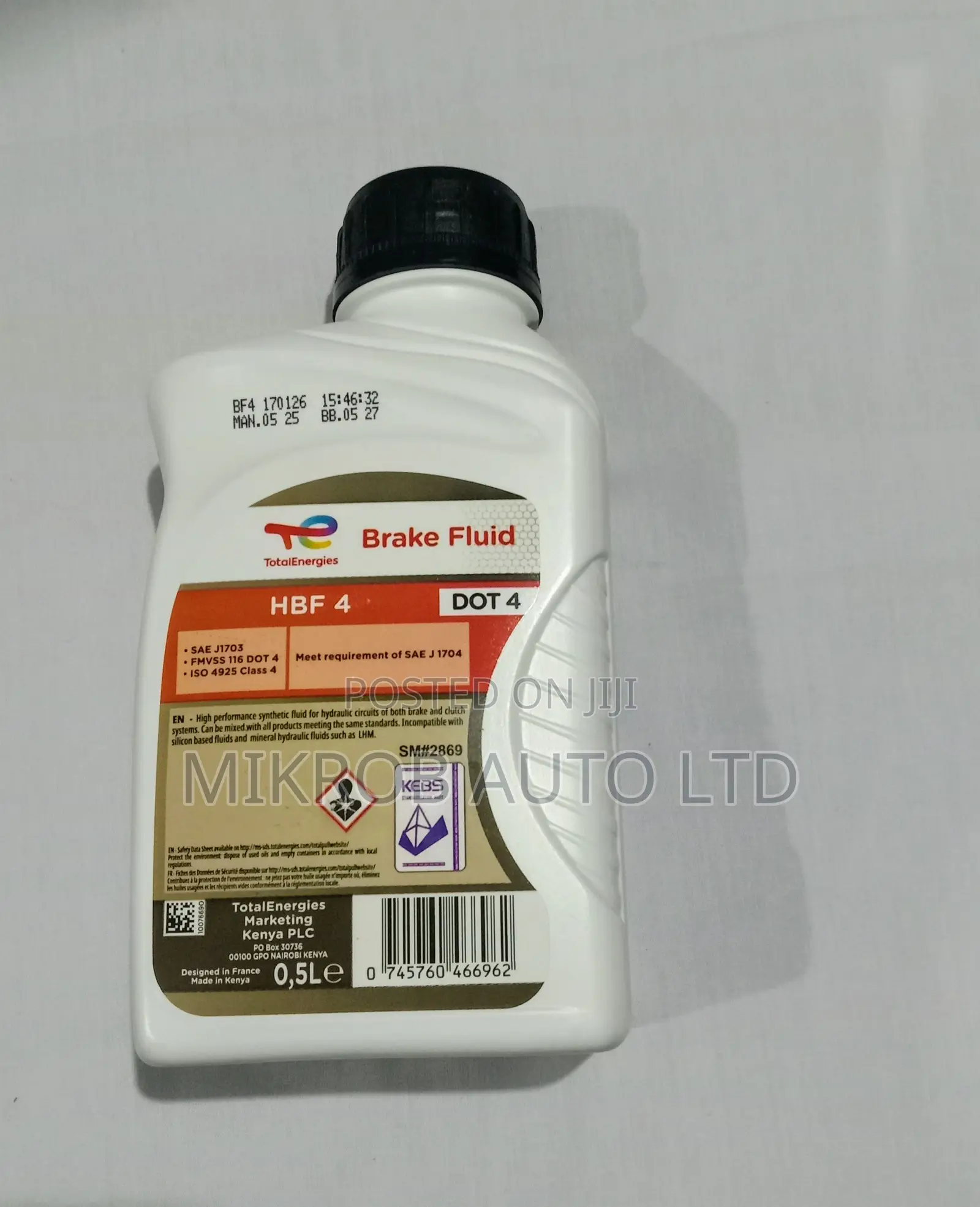 Brake Fluid Total 500ml