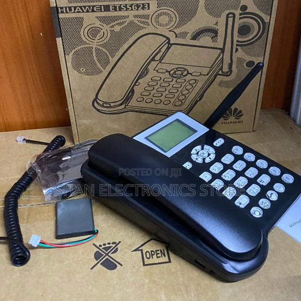 GSM Deskphone With Loudspeaker High Performance GSM Fixed Landline - thumbnail 2