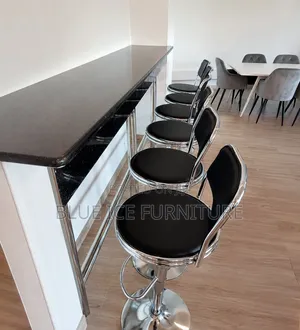 Modern Swivel Leather Stool
