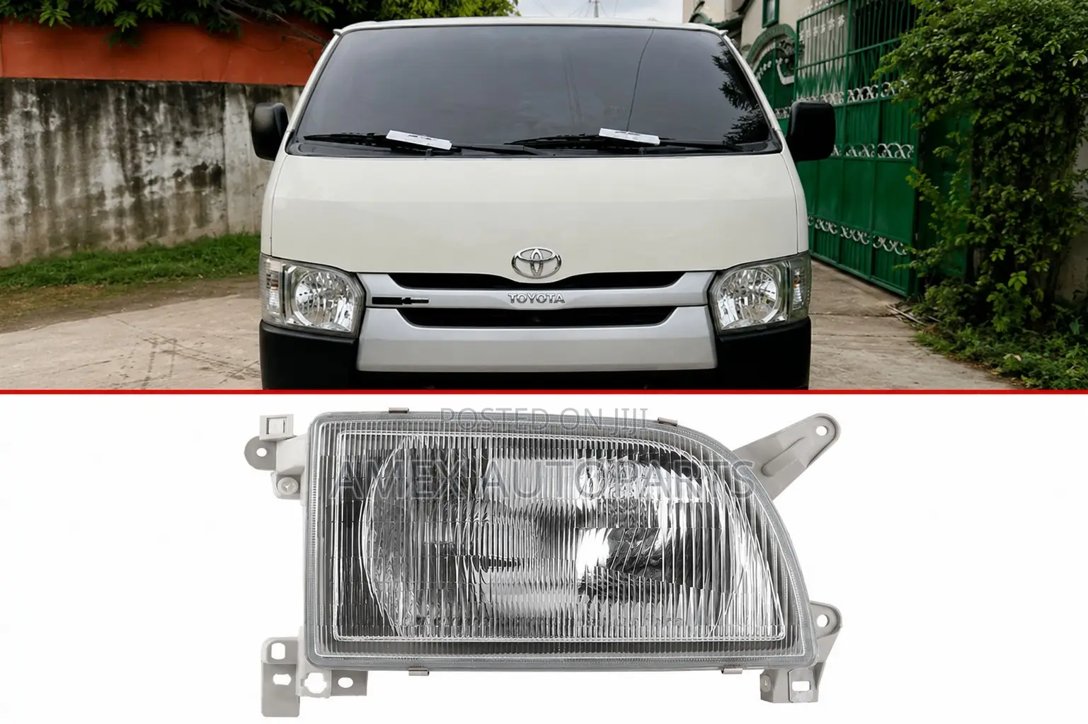 Head Lamp Toyota Hiace Shark 5l