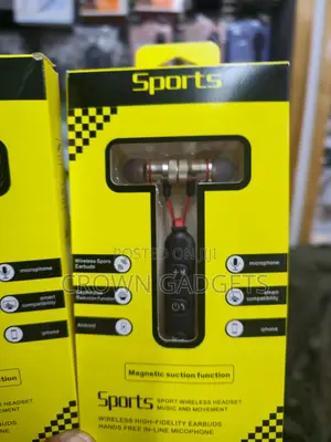 Wireless Sports Bluetooth Headset Noise Reduction Earphones