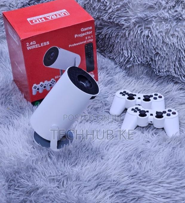 Gaming Projector With Controllers HY300 Android 13 Portable Projector - thumbnail 2