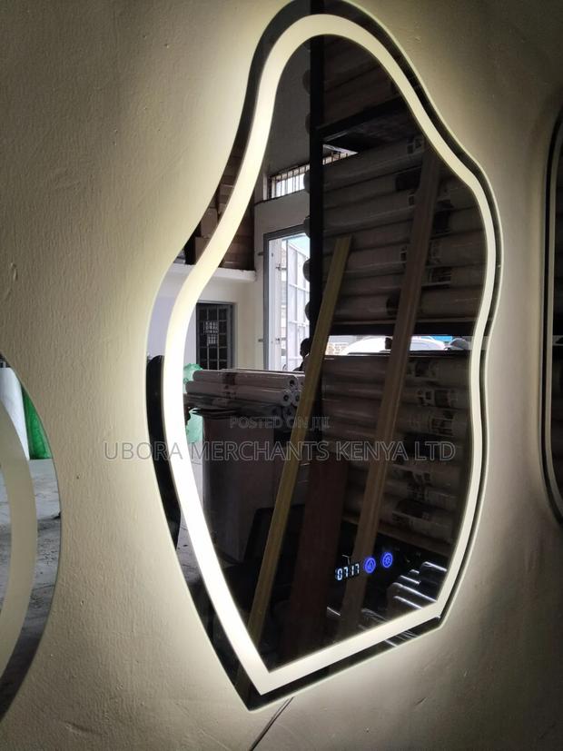 Irregular LED Mirror With Lighting