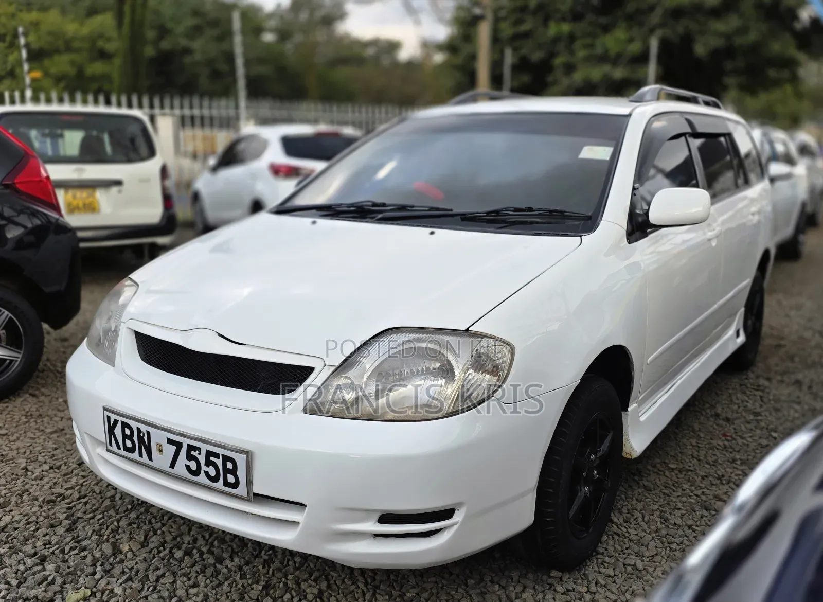 Toyota Corolla Fielder 2004 White