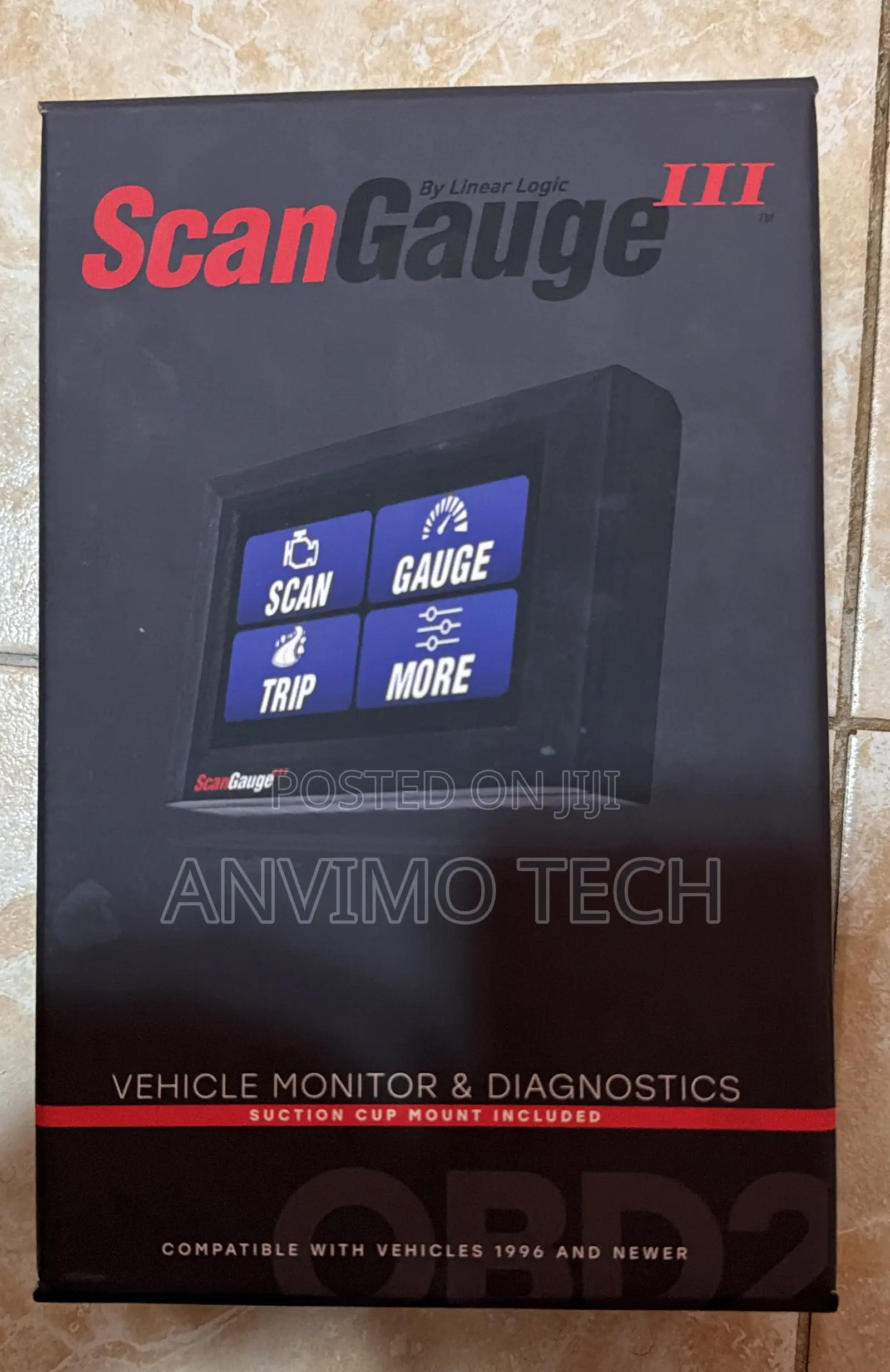 ScanGauge 3 Touch Screen OBD2 Scanner, Digital Gauges Trip Computer