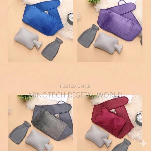 Waist Hot Water Bottle With Cover Belt for Heat Therapy