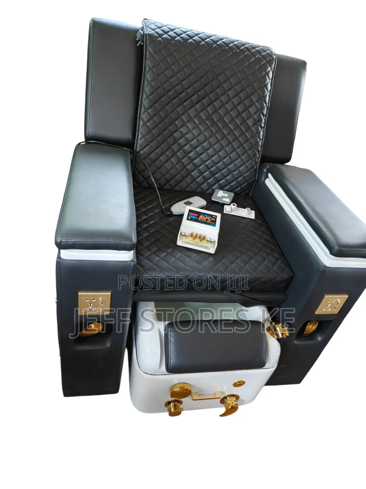 Quality, Retractable Black Spa Chair