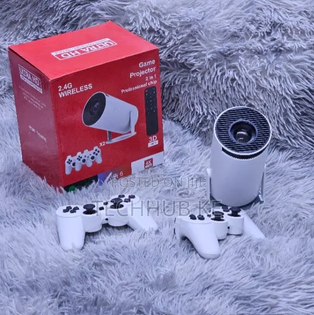 Game Projector, Android 13 WiFi 6 BT5.0 Home Theater Projector