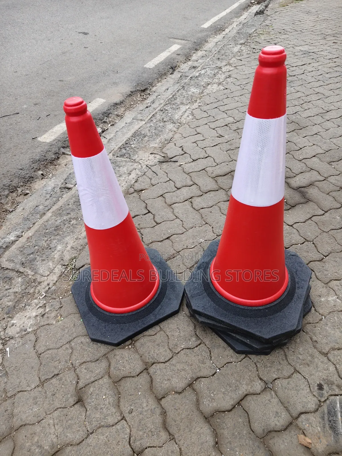 75cm High Reflective Traffic Cones