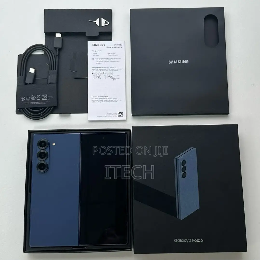 New Samsung Galaxy Z Fold6 512 GB Blue