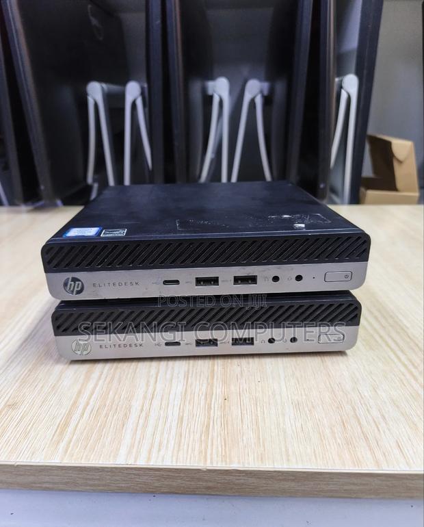 Desktop Computer HP EliteDesk 800 G3 8GB Intel Core i5 HDD 500GB - thumbnail 3