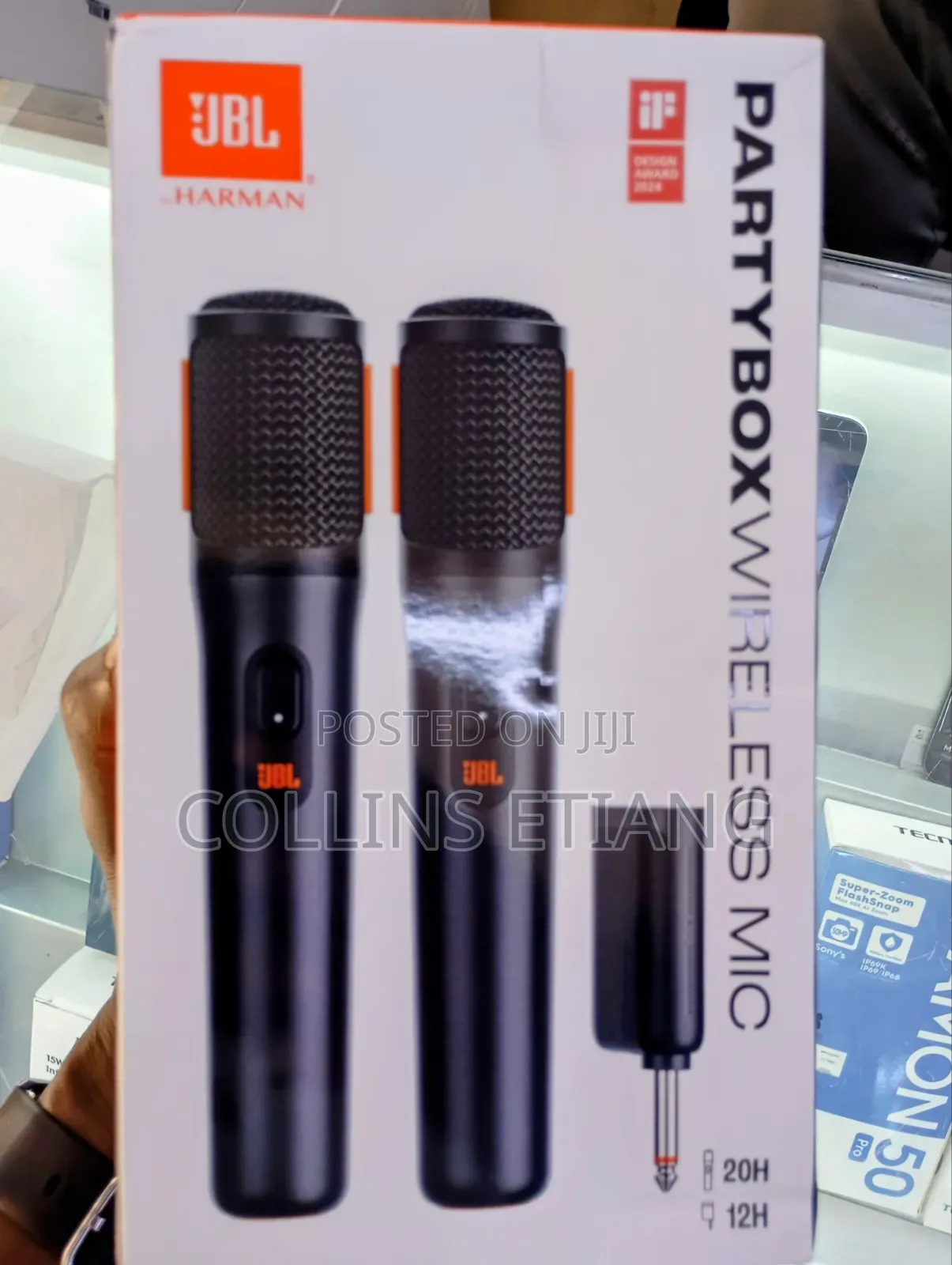 JBL PartyBox Wireless Microphone